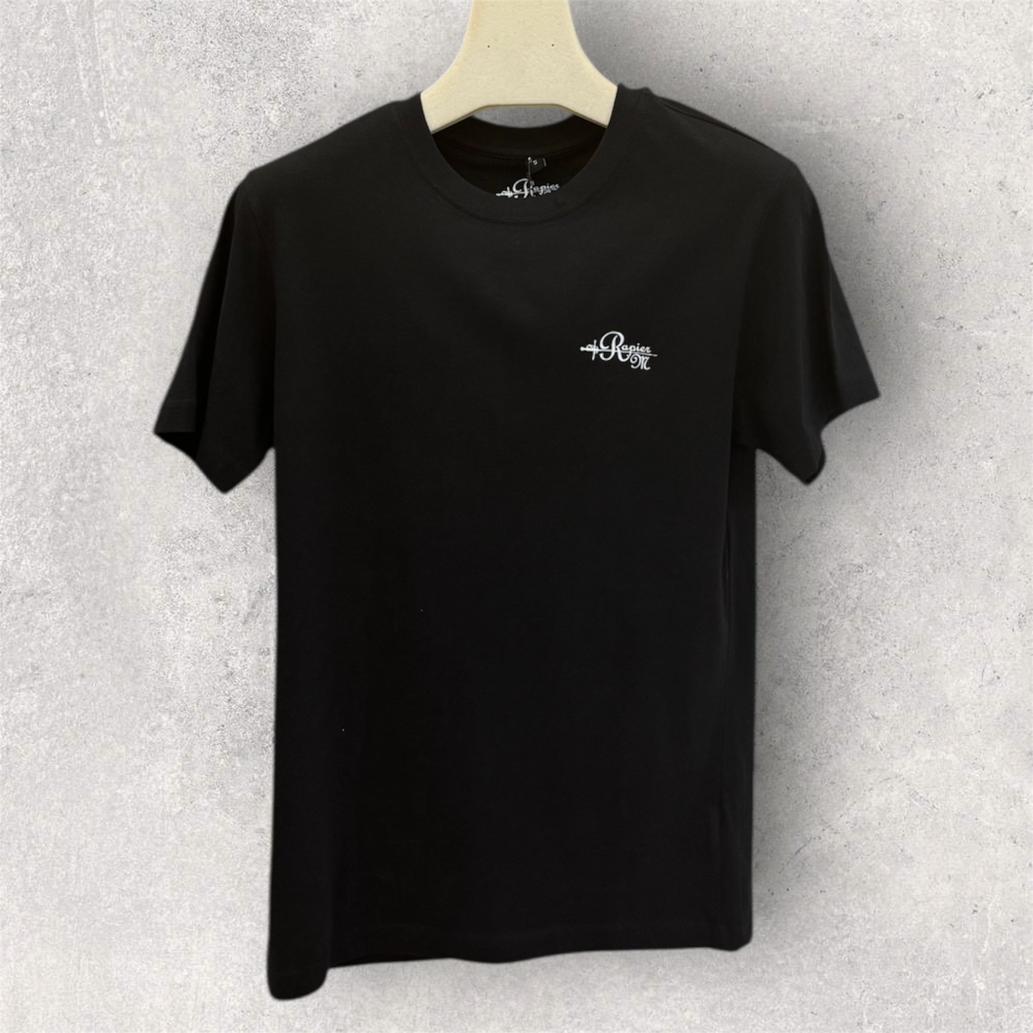 2 Colored Winged Sword Black T-Shirt - Image 2