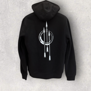 Arrows Black Hoodie